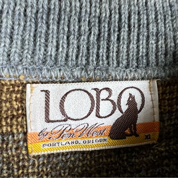 Vintage 1980s LOBO Pendleton Ski Sweater XL - Picture 4 of 7